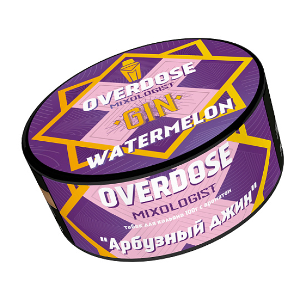 Табак Overdose Gin Watermelon  100 грамм в Калининграде