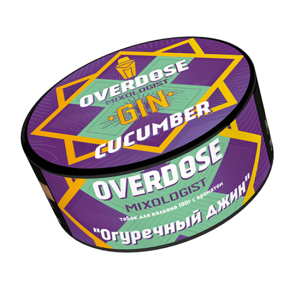 Табак Overdose Gin Cucumber  100 грамм в Калининграде