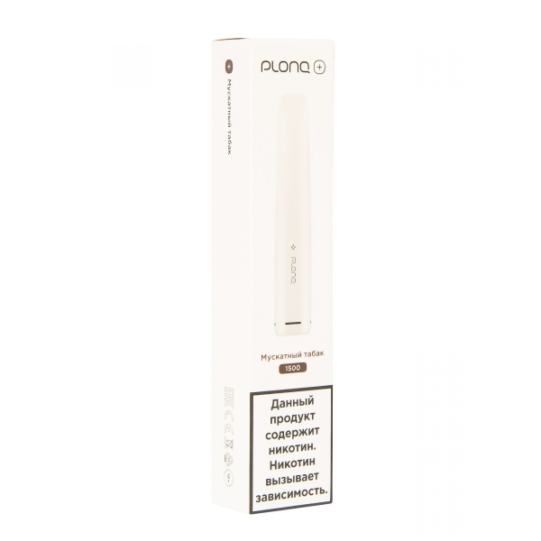 Plonq Plus Мускатный Табак (1500 Затяжек) 20 Мг в Калининграде
