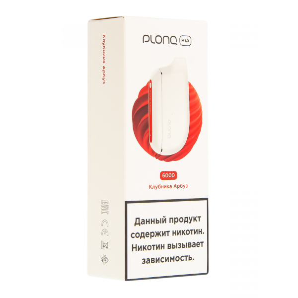 Plonq Max Клубника Арбуз (6000 Затяжек) 20 Мг в Калининграде