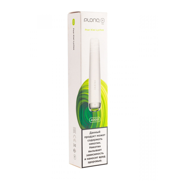 Plonq Plus Pro Груша Киви Личи (4000 Затяжек) 20 Мг в Калининграде