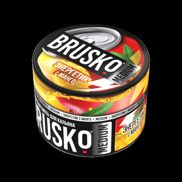 Смесь Brusko Medium Энергетик С Манго  50 гр в Калининграде