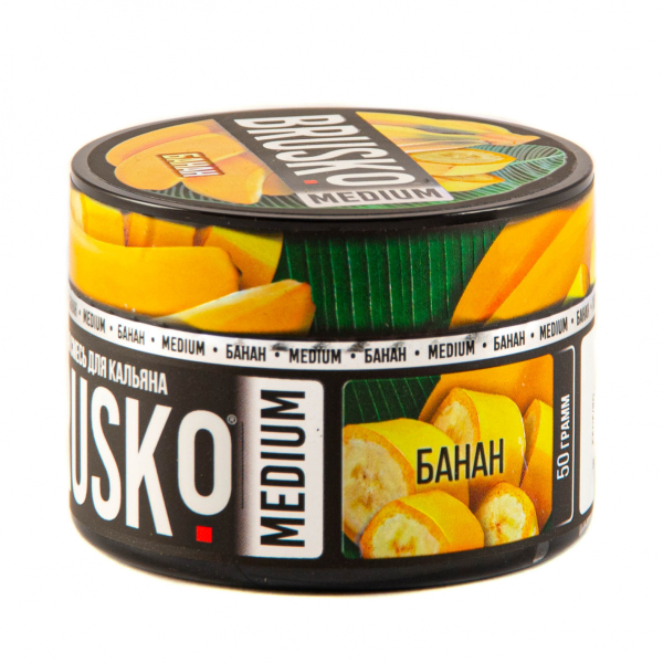 Смесь Brusko Medium Банан  50 гр в Калининграде