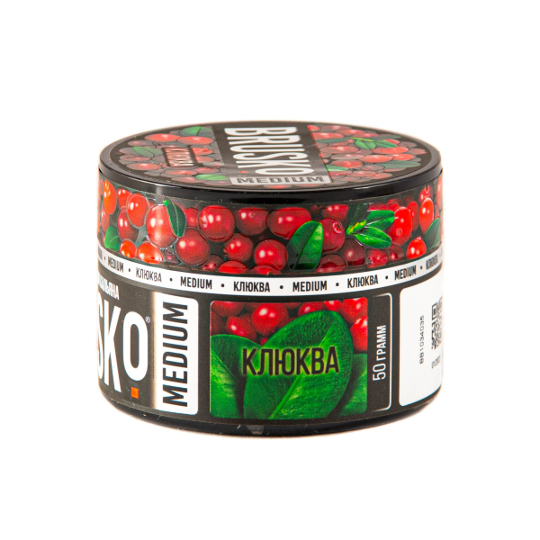 Смесь Brusko Medium Клюква  50 гр в Калининграде
