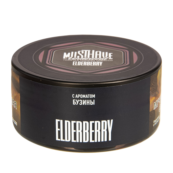 Табак Musthave Elderberry  125 грамм в Калининграде