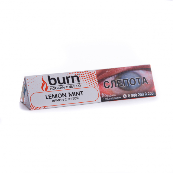 Табак Burn Lemon Mint  25 грамм в Калининграде