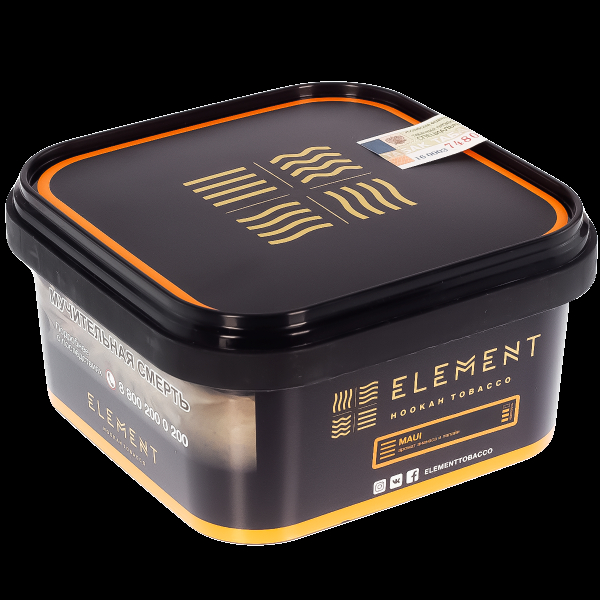 Табак Element Земля Maui  200 грамм в Калининграде