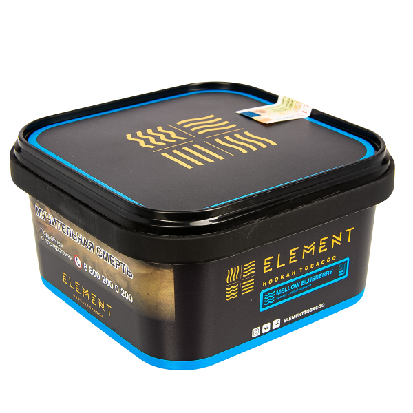 Табак Element Вода Mellow Blueberry  200 грамм в Калининграде