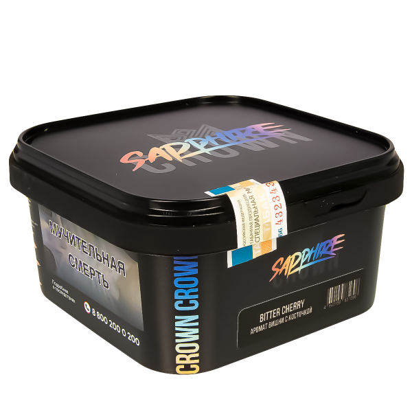 Табак Sapphire Crown Bitter Cherry  200 грамм в Калининграде