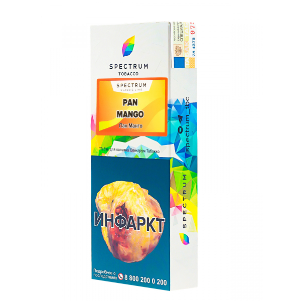 Табак Spectrum Pan Mango  100 грамм в Калининграде