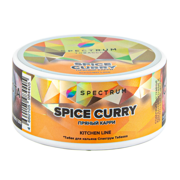 Табак Spectrum Kitchen Line Spice Curry  25 грамм в Калининграде