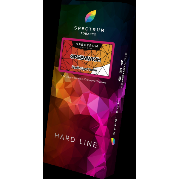 Табак Spectrum Hard Greenwich  100 грамм в Калининграде