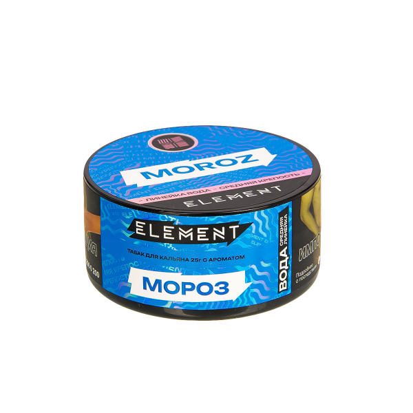 Табак Element Вода Moroz New  25 грамм в Калининграде