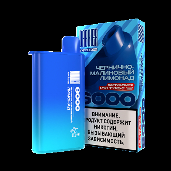 Электронка Dabbler 6000 Чернично-Малиновый Лимонад в Калининграде
