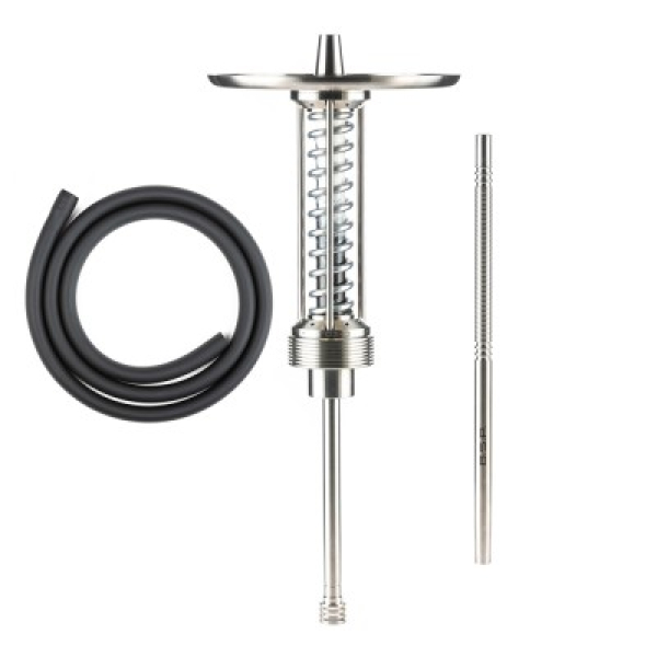 Кальян Bsp Hookah Cybertank White Black Chrome в Калининграде