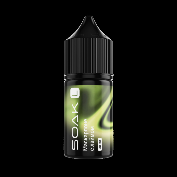 Жидкость Soak L30 Mascarpone Lime 30 Мл 2 Мг в Калининграде