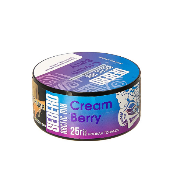 Табак Sebero Arctic Mix Cream Berry  25 грамм в Калининграде