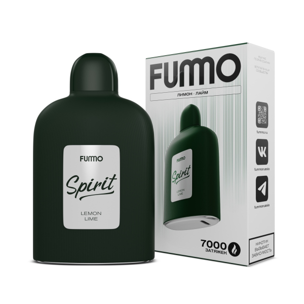Электронка Fummo Spirit Лимон Лайм  в Калининграде
