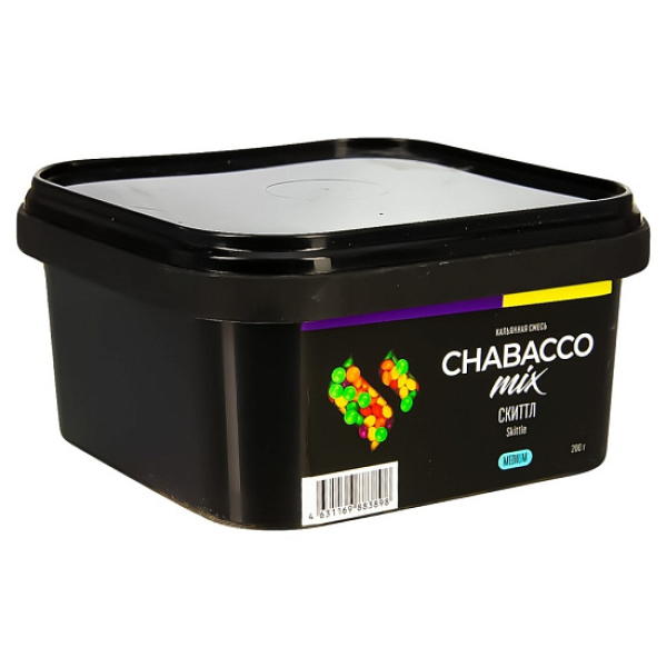 Смесь Chabacco Mix Skittle   Medium 200 гр в Калининграде