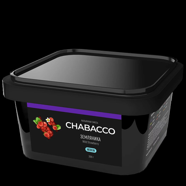 Смесь Chabacco Wild Strawberry    Medium 200 гр в Калининграде