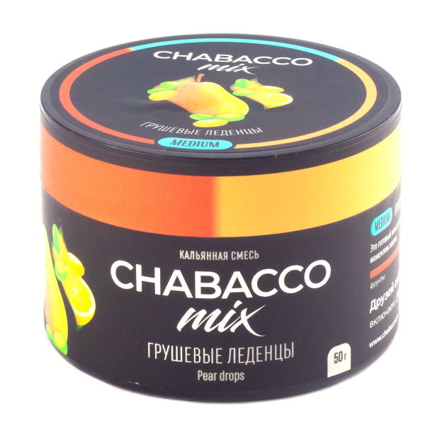 Смесь Chabacco Mix Pear Drops   Medium 50 гр в Калининграде
