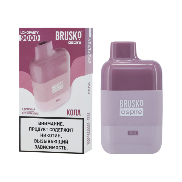 Электронка Brusko Longparty Кола (9000 Затяжек) в Калининграде