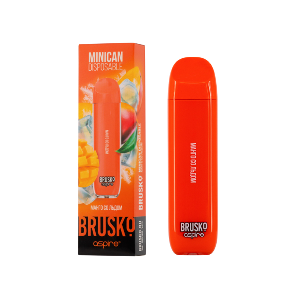 Электронка Brusko Minican Манго Со Льдом (1500 Затяжек) в Калининграде