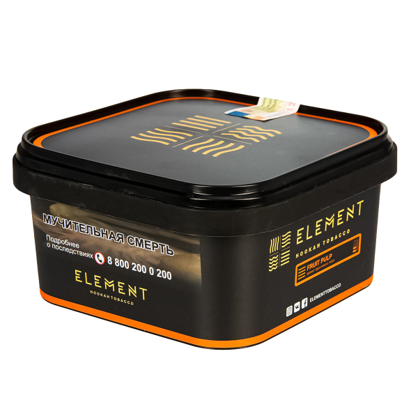 Табак Element Земля Fruit Pulp  200 грамм в Калининграде