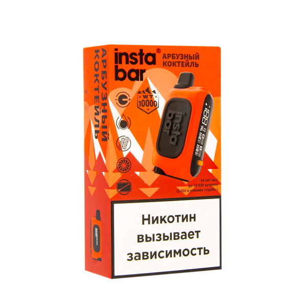 Электронка Plonq Instabar Арбузный Коктейль (10000 Затяжек) 20 Мг в Калининграде