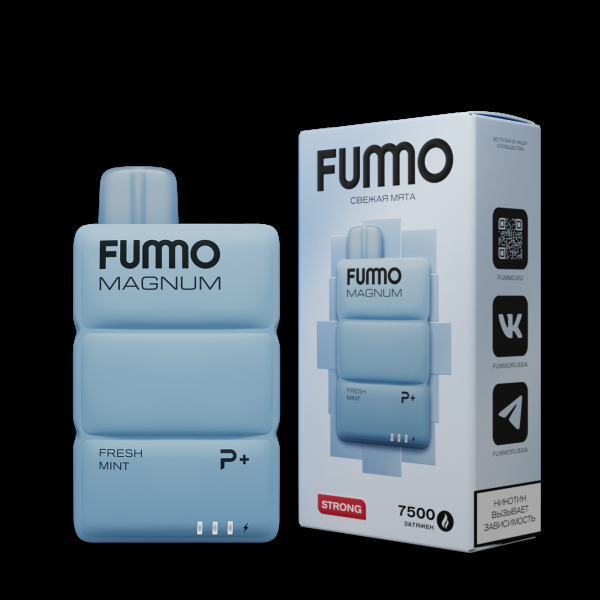Электронка Fummo Magnum Свежая Мята (7500 Затяжек) в Калининграде