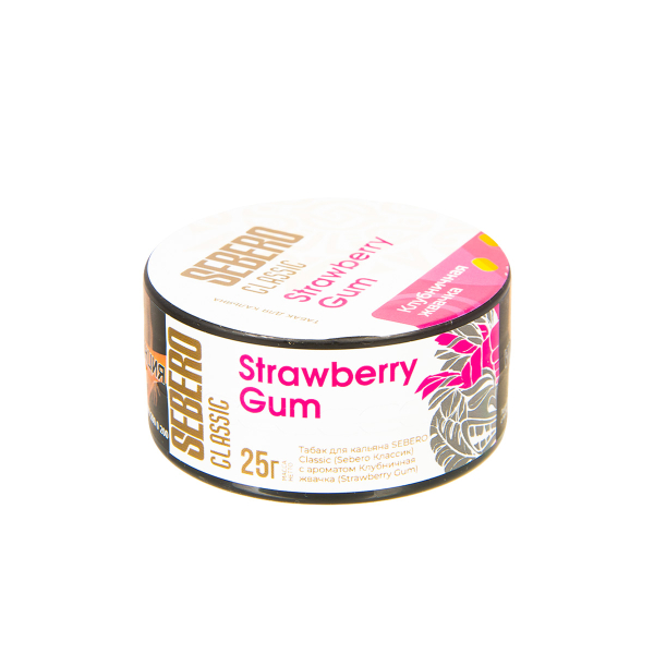 Табак Sebero Strawberry Gum  25 грамм в Калининграде