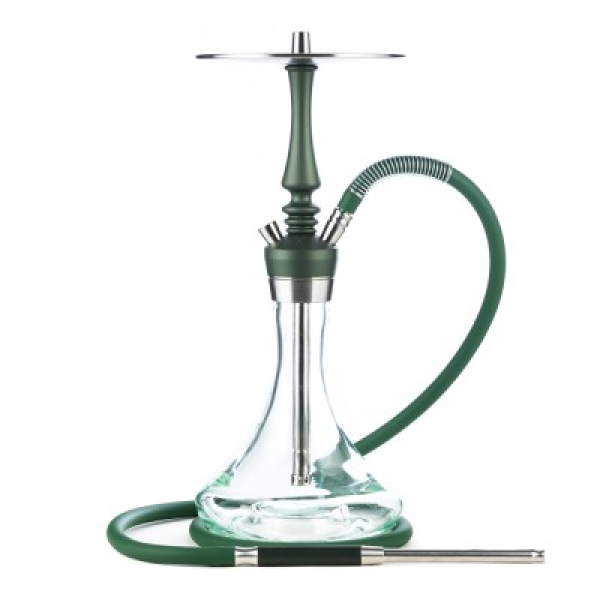Кальян Hoob Mars Pro Mini British Racing Green Stainless Steel в Калининграде