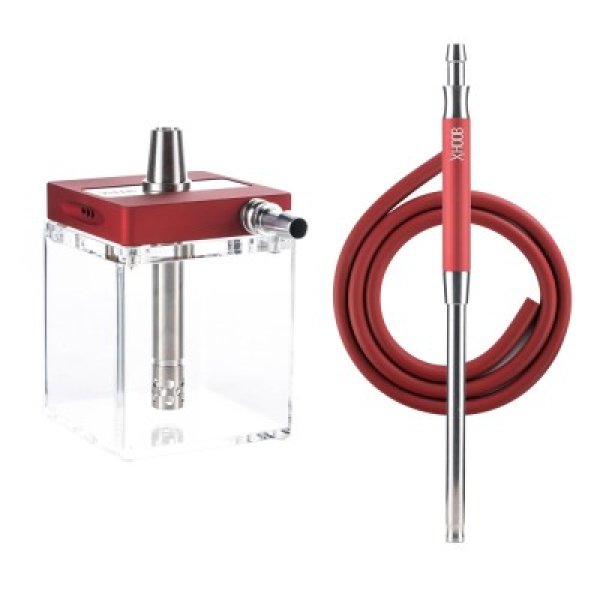 Кальян Hoob Subatom Wine Red Stainless Steel в Калининграде