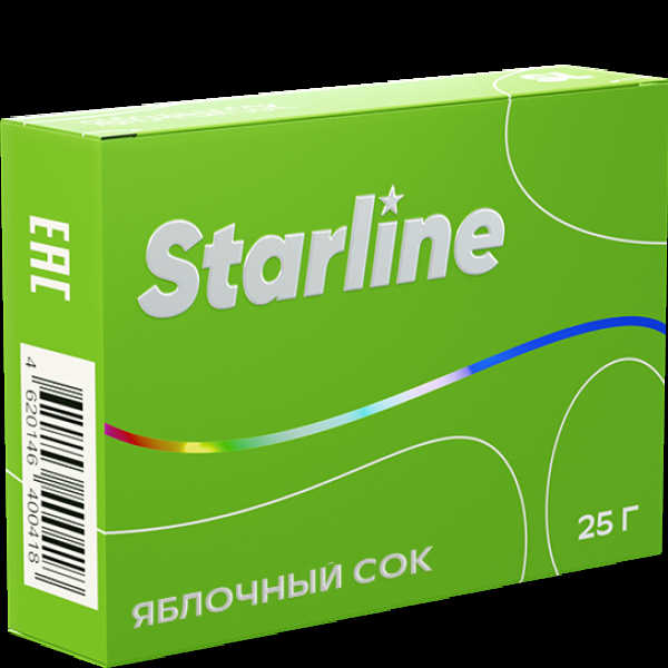 Табак Starline Яблочный Сок  25 грамм в Калининграде