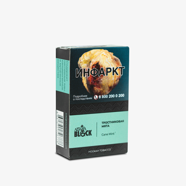 Табак Adalya Black Cane Mint (Тростниковая Мята)  Aтп 20 грамм в Калининграде