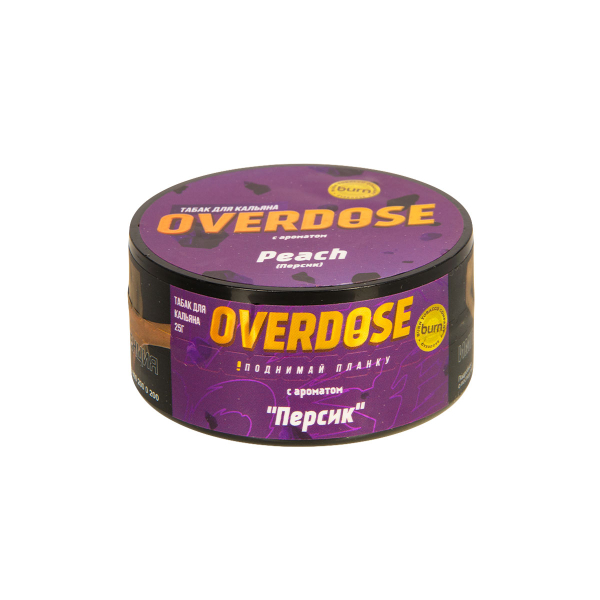 Табак Overdose Peach  25 грамм в Калининграде