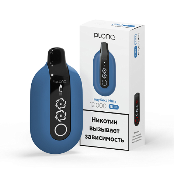 Электронка Plonq Ultra 12000 Голубика Мята в Калининграде