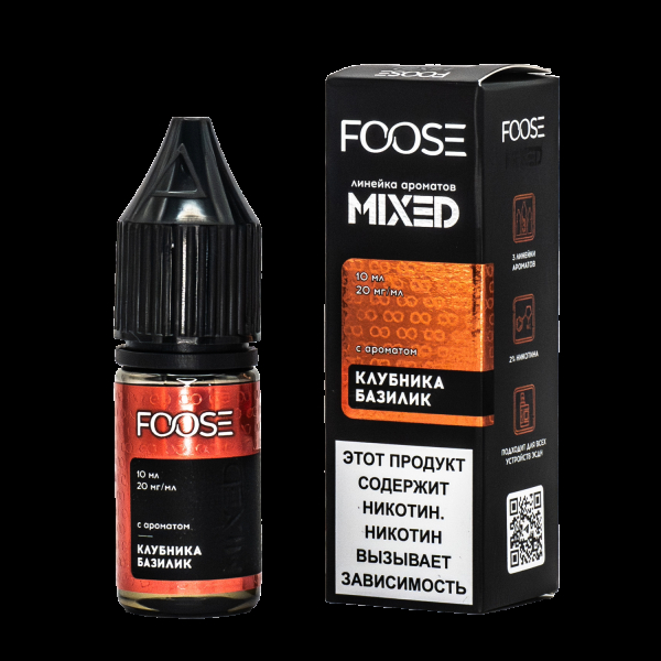 Жидкость Foose Mixed Клубника Базилик 10 Мл в Калининграде