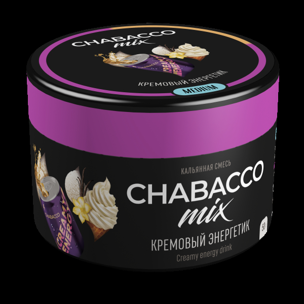 Смесь Chabacco Mix Medium Creamy Energy Drink  50 гр в Калининграде
