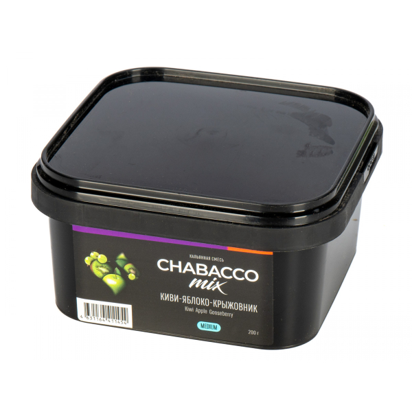 Смесь Chabacco Mix Medium Kiwi Apple Gooseberry  200 гр в Калининграде