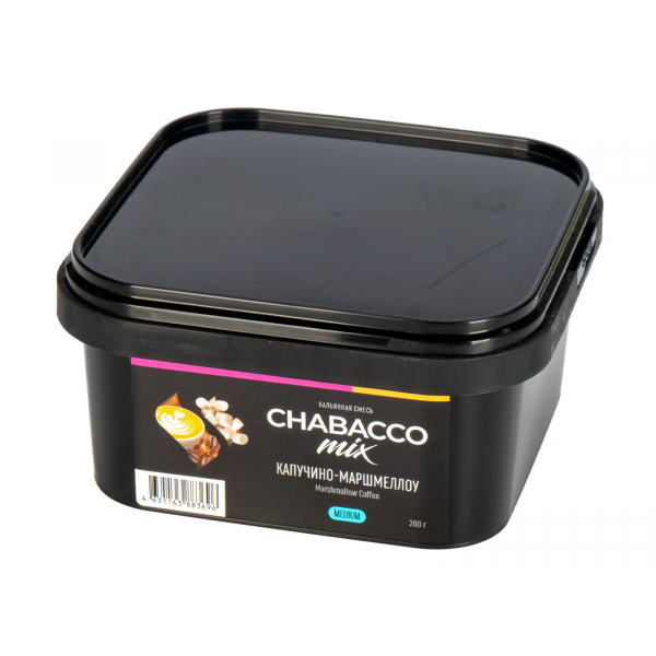 Смесь Chabacco Mix Medium Cappuccino Marshmallow  200 гр в Калининграде