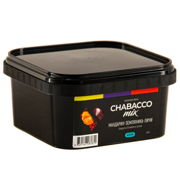 Смесь Chabacco Mix Medium Tangerine Strawberry Lychee  200 гр в Калининграде