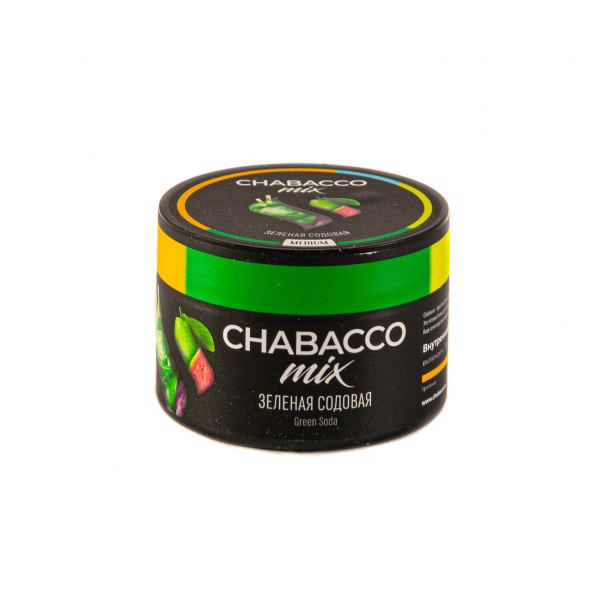 Смесь Chabacco Mix Medium Green Soda  50 гр в Калининграде