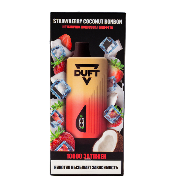 Электронка Duft Strawberry Coconut Bonbon (10000 Затяжек) в Калининграде