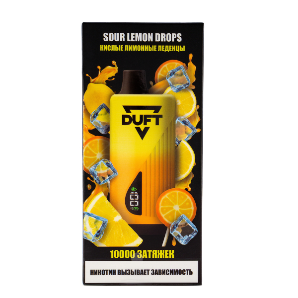 Электронка Duft Sour Lemon Drops (10000 Затяжек) в Калининграде