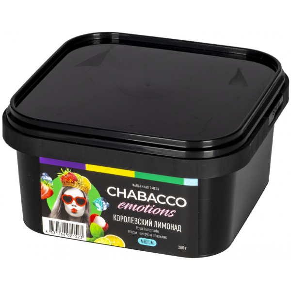 Смесь Chabacco Mix Medium Royal Lemonade  200 гр в Калининграде