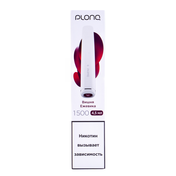 Электронка Plonq Plus Вишня Ежевика (1500 Затяжек) 20 Мг в Калининграде