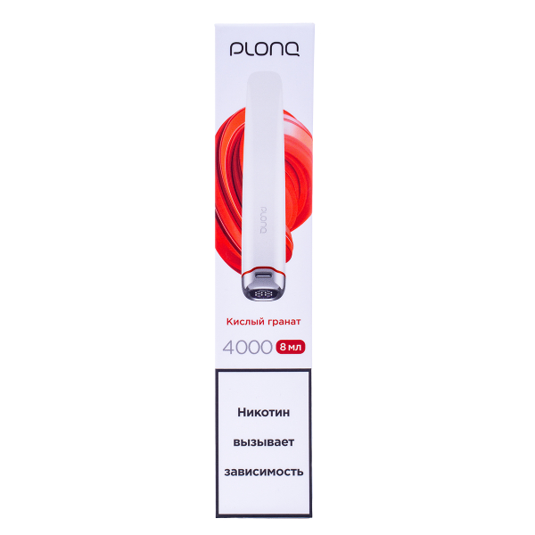 Электронка Plonq Plus Pro Кислый Гранат (4000 Затяжек) 20 Мг в Калининграде