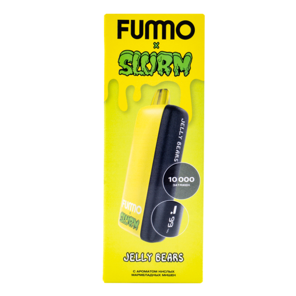 Электронка Fummo Indic Slurm Кислые Мармеладные Мишки (10 000 Затяжек) в Калининграде