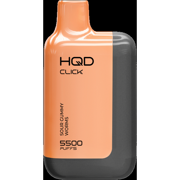 POD-система Hqd Click Устройство + Картридж Кислые Мармеладные Червячки (5500 Затяжек) в Калининграде